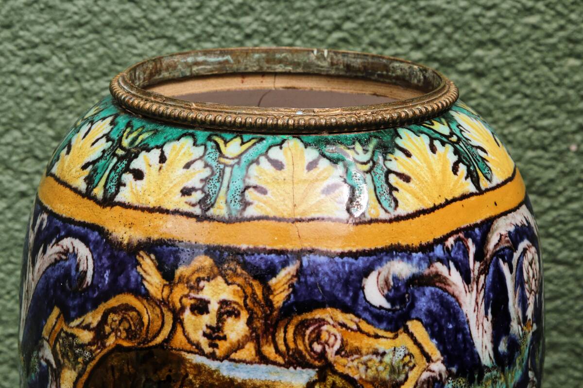 Majolique italienne néo-renaissance, 19ème siècle