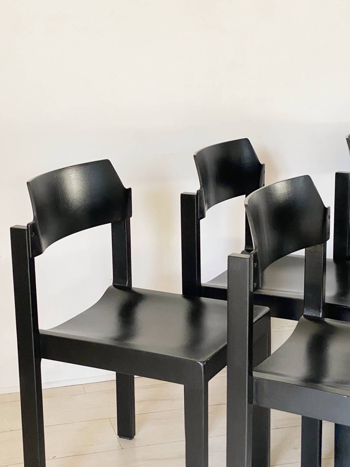 6 Schlapp-Möbel chairs