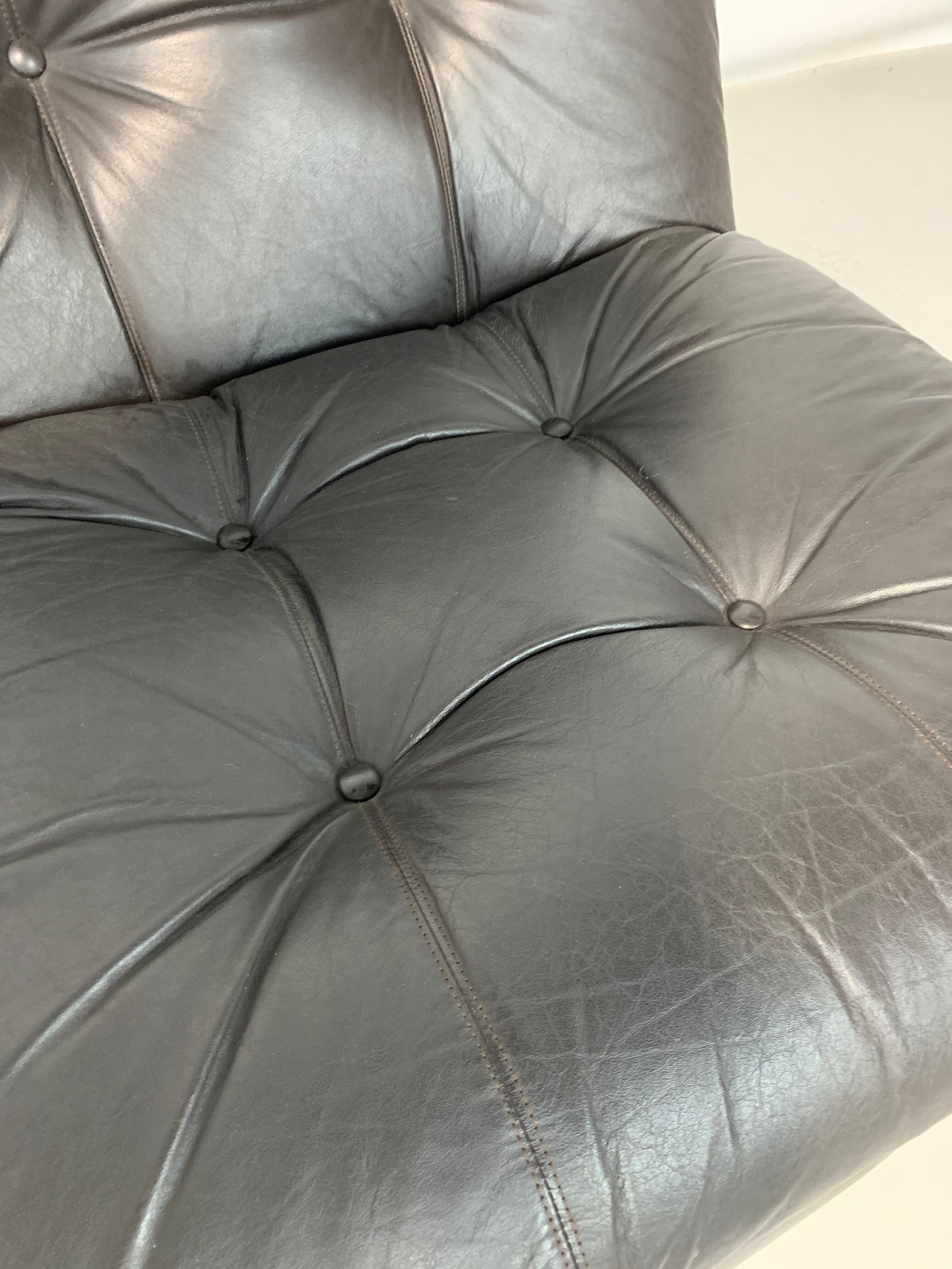 Brown leather heater