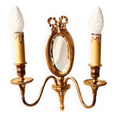 Applique Louis XVI Miroir Lucien Gau