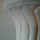 Ceramic vase, twisted empire style