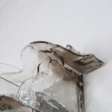 Italian Murano Glass Wall Lamps by Carlo Nason for Mazzega, 1970s, Set of 2