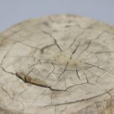 Old Antique Wabi Sabi Primitive pine stool