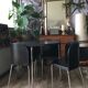 Built-in table and chairs