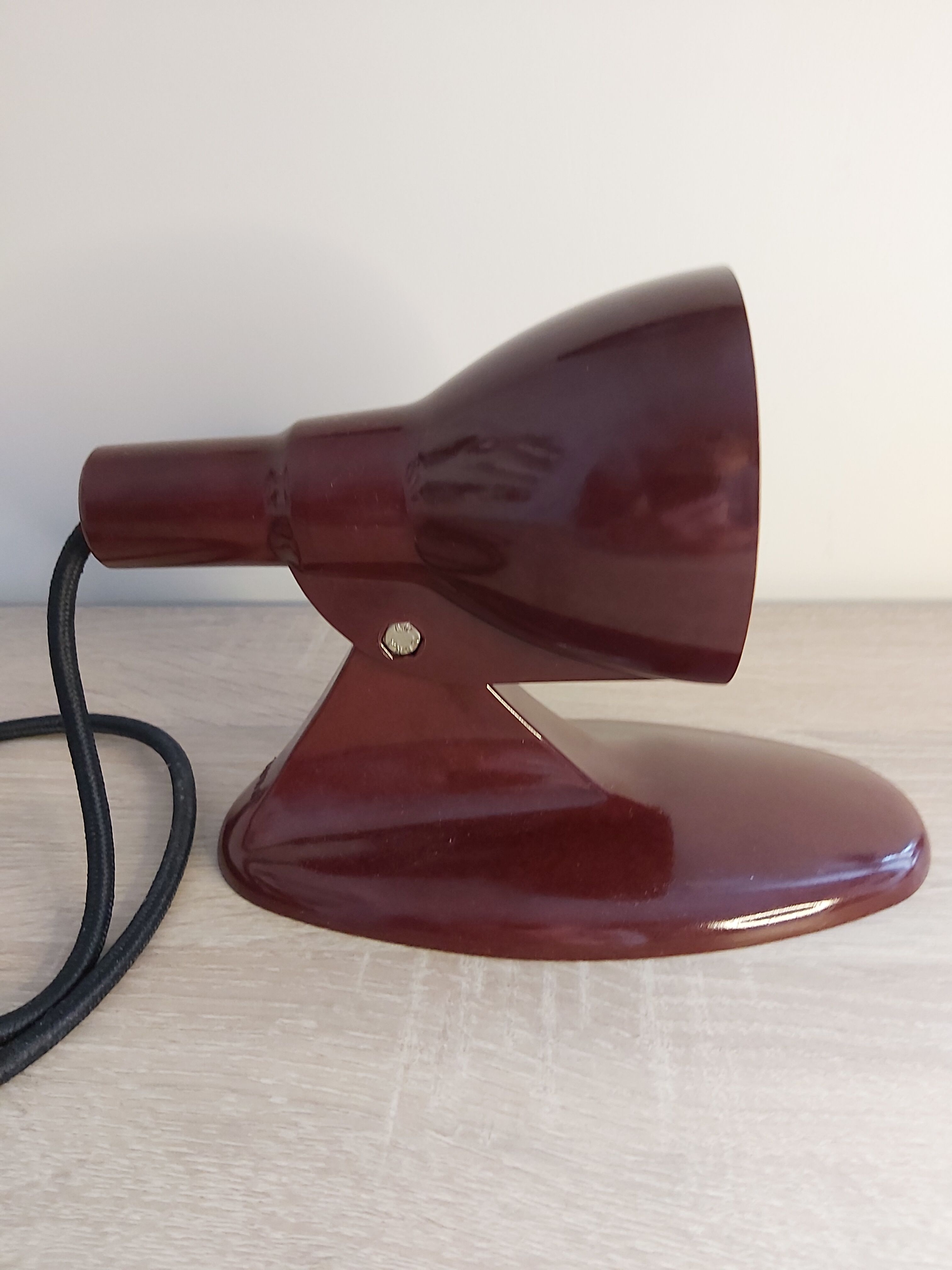 Pair of bakelite lamps 1950s