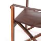 Chaise safari pliante | 4 pièces sur le devant