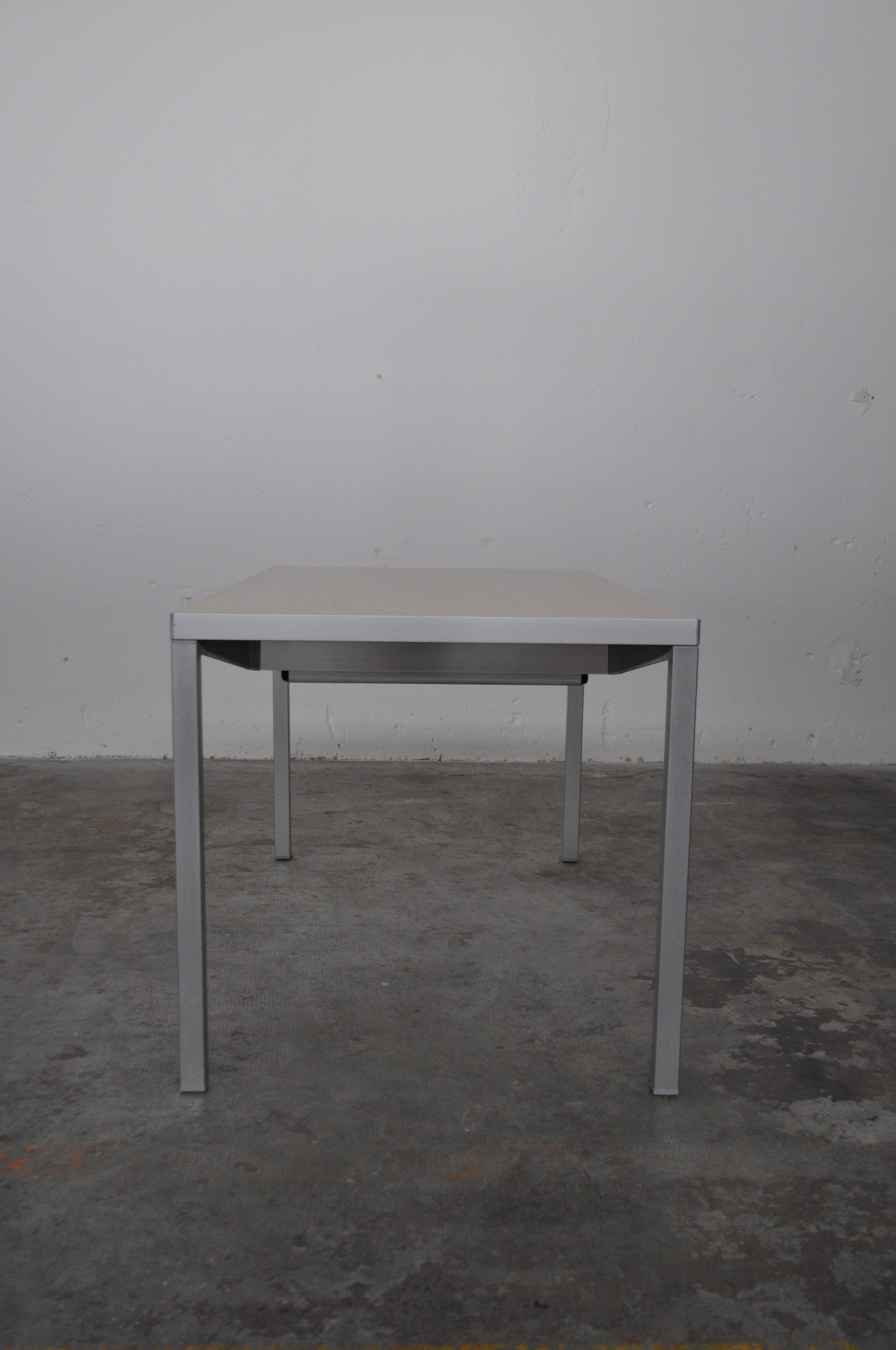 Bagutta Table and Aluminum Chairs by Opera Design for Ycami, 1980s, Set of 13