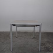Bagutta Table and Aluminum Chairs by Opera Design for Ycami, 1980s, Set of 13