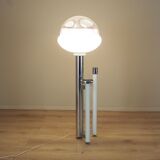 Floor lamp with ashtray, Space Age design, 1960s, production: Italy
