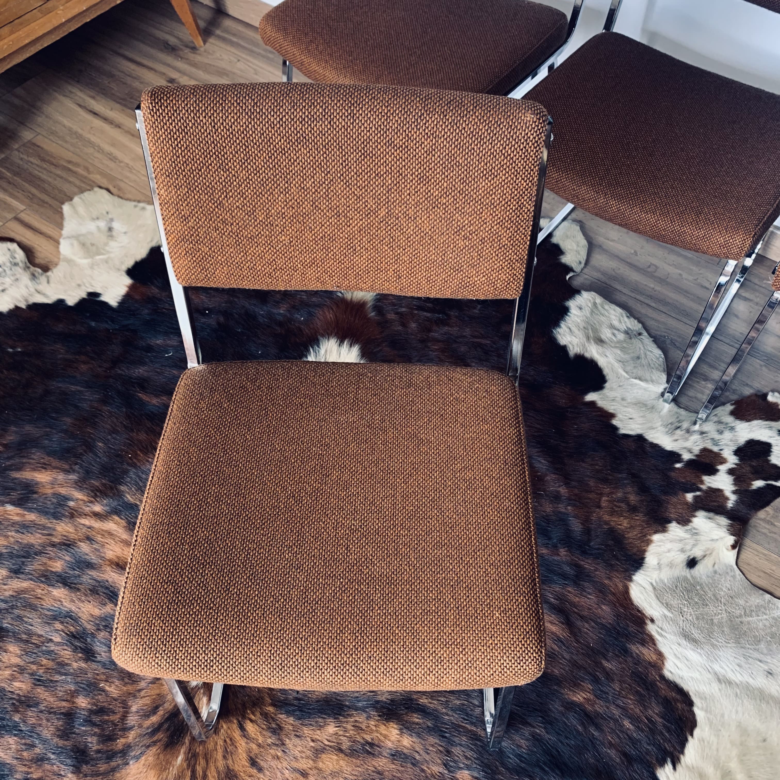 Ensemble de 4 chaises vintage