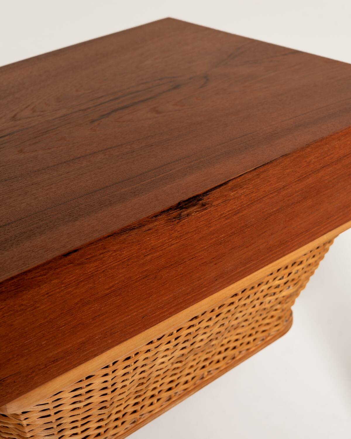 Pair of model 35 bedside tables by Severin Hansen for Haslev, 1960s