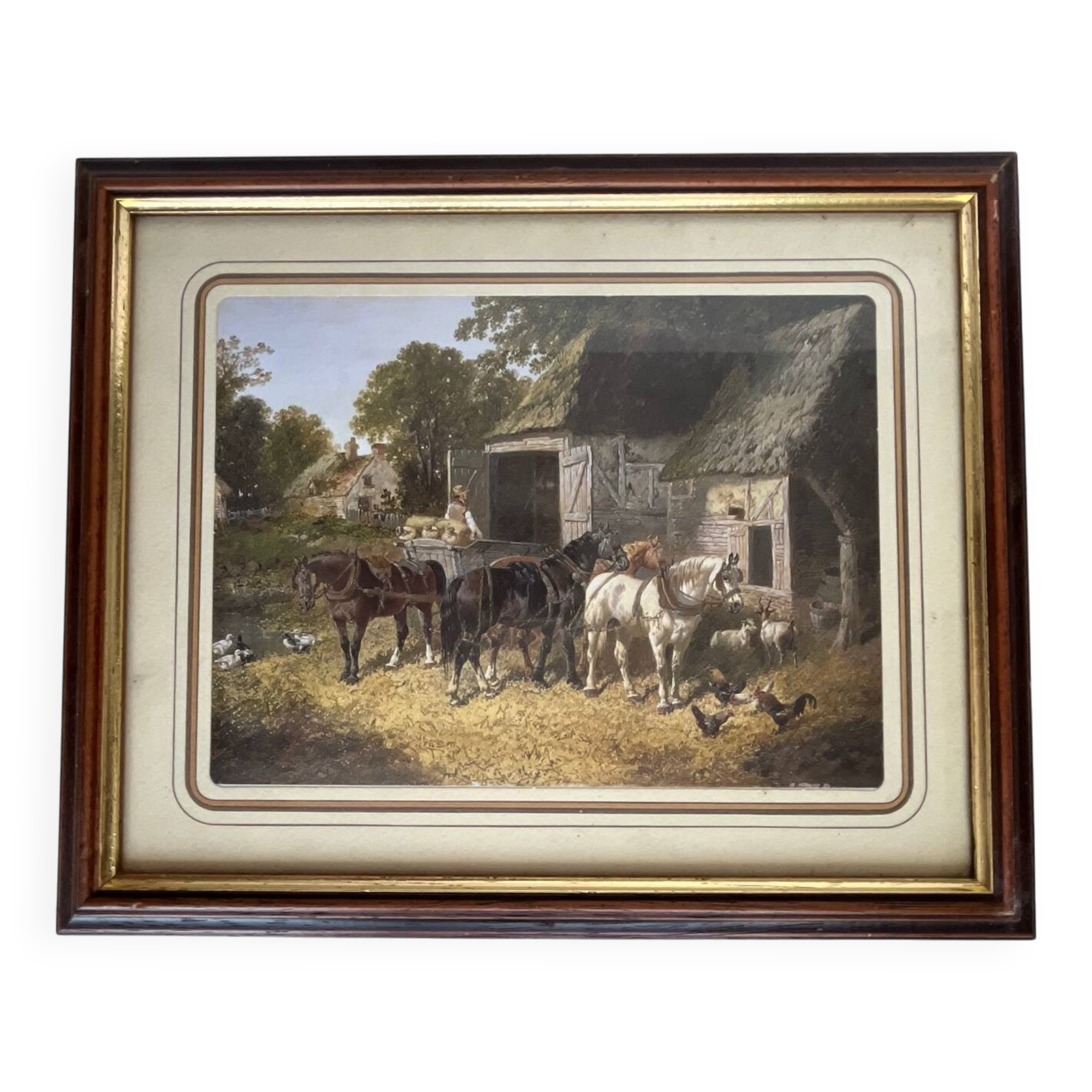 Painting: old engraving