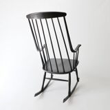 Rocking chair Lena Larsson Scandinavian design 1960 for Nesto
