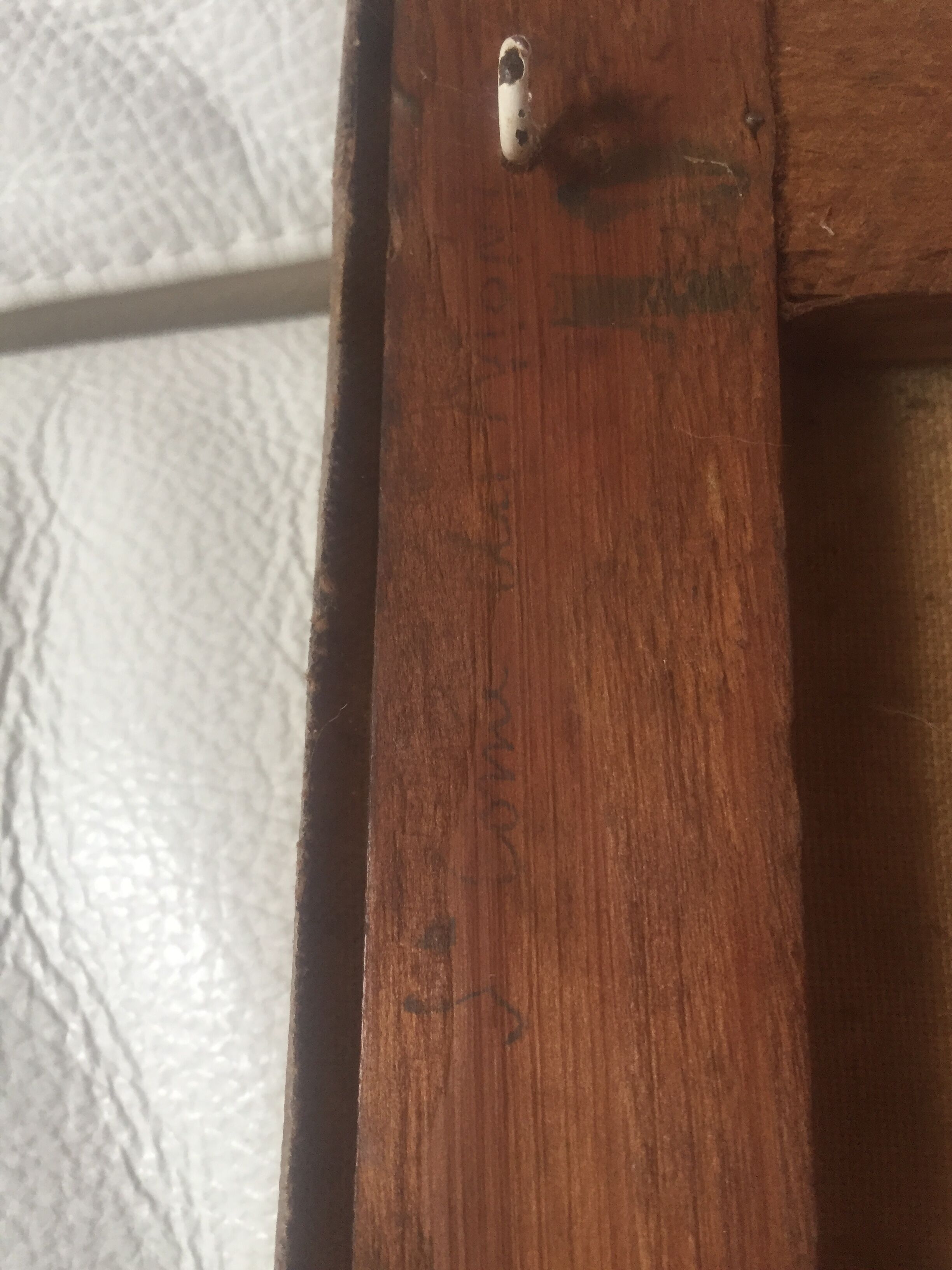 Oil on canvas by Gustave Mouty (1870-1956)