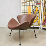 Dutch design Artifort easy chair Pierre Paulin F437 Orange Slice