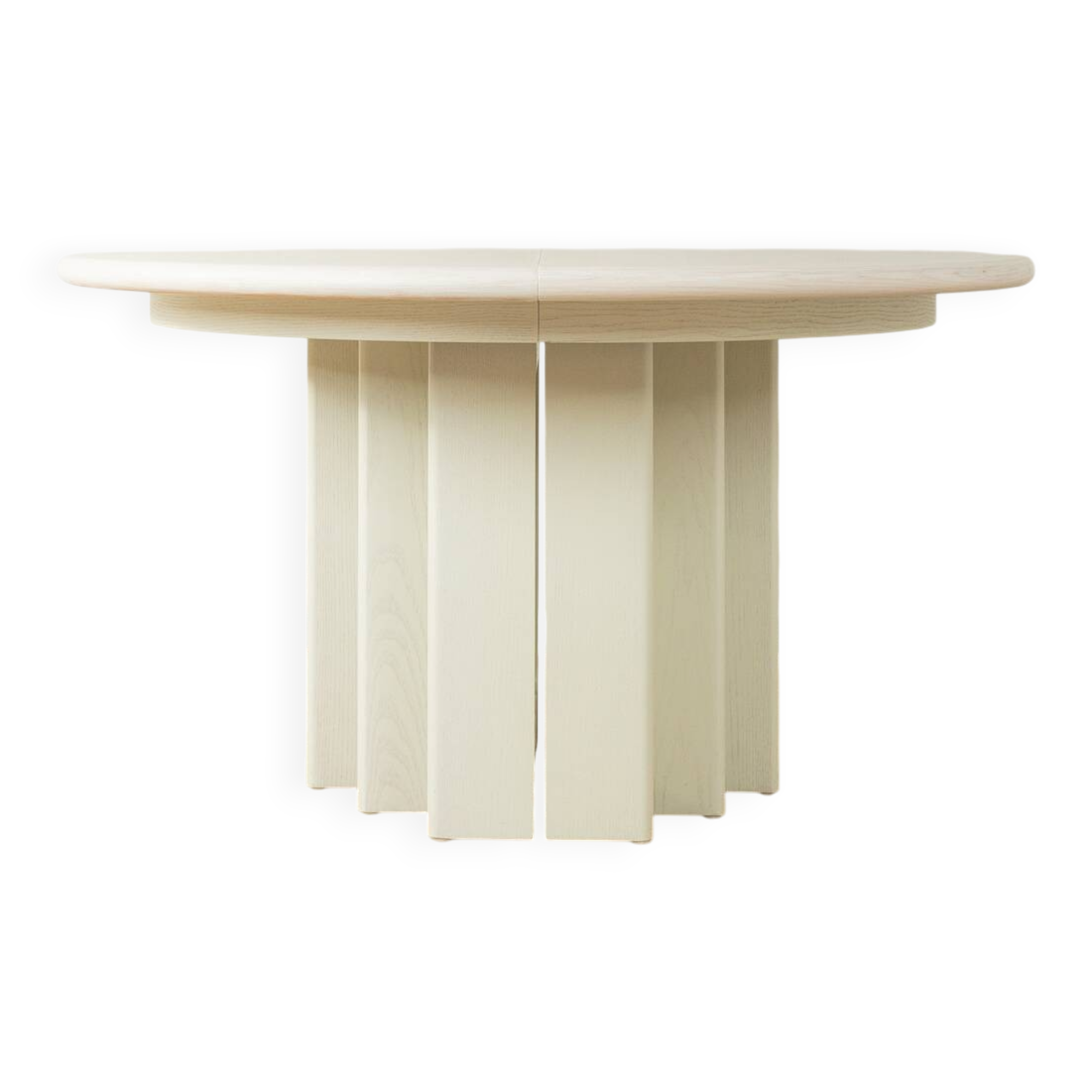 Postmodern dining table by COR, 1980s, extendable, solid cherry wood