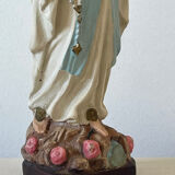 Vierge Marie polychrome 1940/1960.