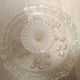 Vieux plat à gâteau vintage