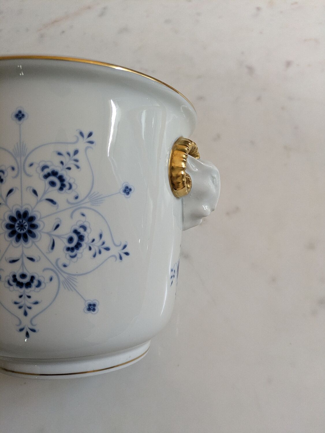 Cache-pot G. Hervé Limoges France