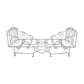 Wrought iron bed