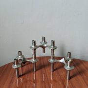 Bougeoirs modulables aluminium orion de Nagel