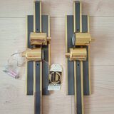 Pair of Deknudt wall lights