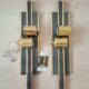 Pair of Deknudt wall lights