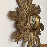 Miroir oeil de sorcière - bois - Très bon état