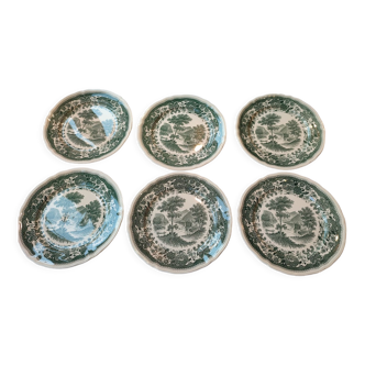 6 assiettes Villeroy and Boch modèle Burgenland
