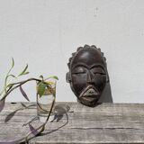 Minimalist African mask