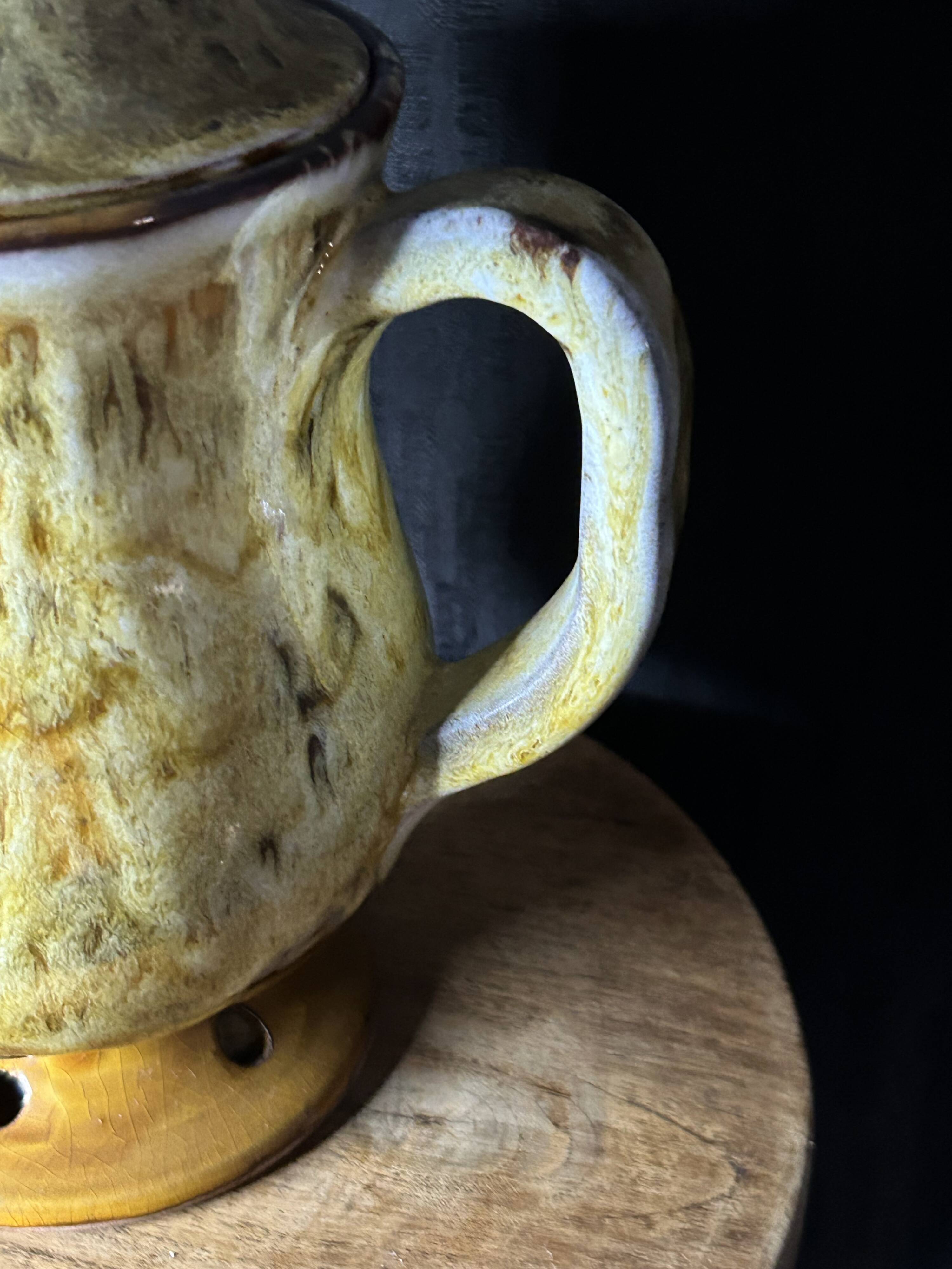 Ceramic Vallauris Francis Bongiovanni - Vintage coffee jug - 1950