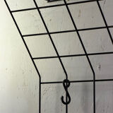 Metal wall coat rack from the 50s/60s.