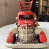 Vintage metal fire truck
