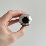 Small vintage metal soliflore vase