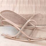 Footstool known as a "flâneuse" in bentwood by Thonet - 1910s/20s