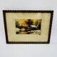 Aquarelle nature morte signé