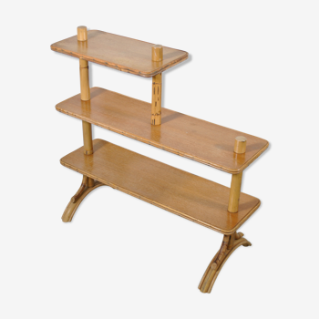 Shelf to install in rattan and bamboo 1960
