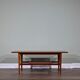 Vintage Midcentury Richard Hornby for Heal's two-tier teak coffee table. Delivery. Modern / Danish style.