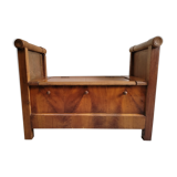 Banc coffre ancien en  bois