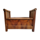 Antique wooden chest bench