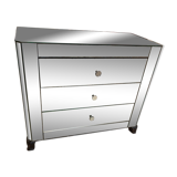 Art deco mirrored chest of drawers