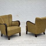 1960s, Danish design, armchair, original condition, furniture fabric.