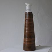 Large stoneware table lamp base | Irma Yourstone | Sweden | 1960s