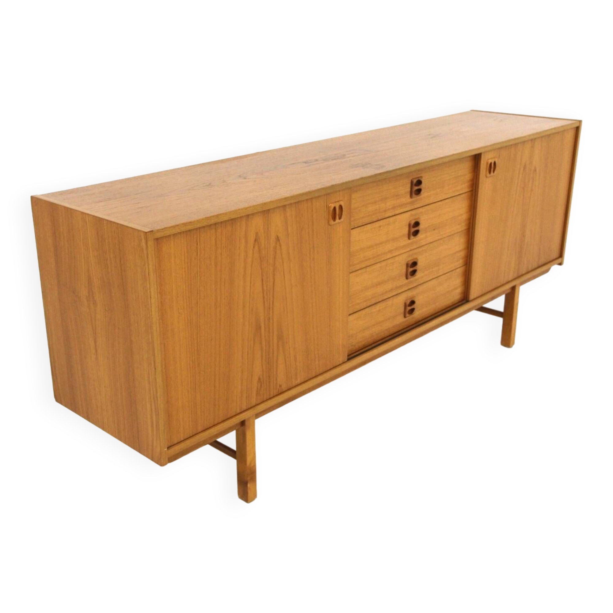 Scandinavian teak sideboard "Korsör", Möbel-Ikea, Sweden, 1960
