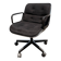 Charles Pollock Office Chair for Knoll - Grey Fabric on Wheels