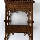 19th century rattan worker