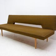 Canapé réglable du milieu du siècle par Miroslav Navrátil, années 1960, Tchécoslovaquie