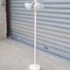 White opaline floor lamp 1950