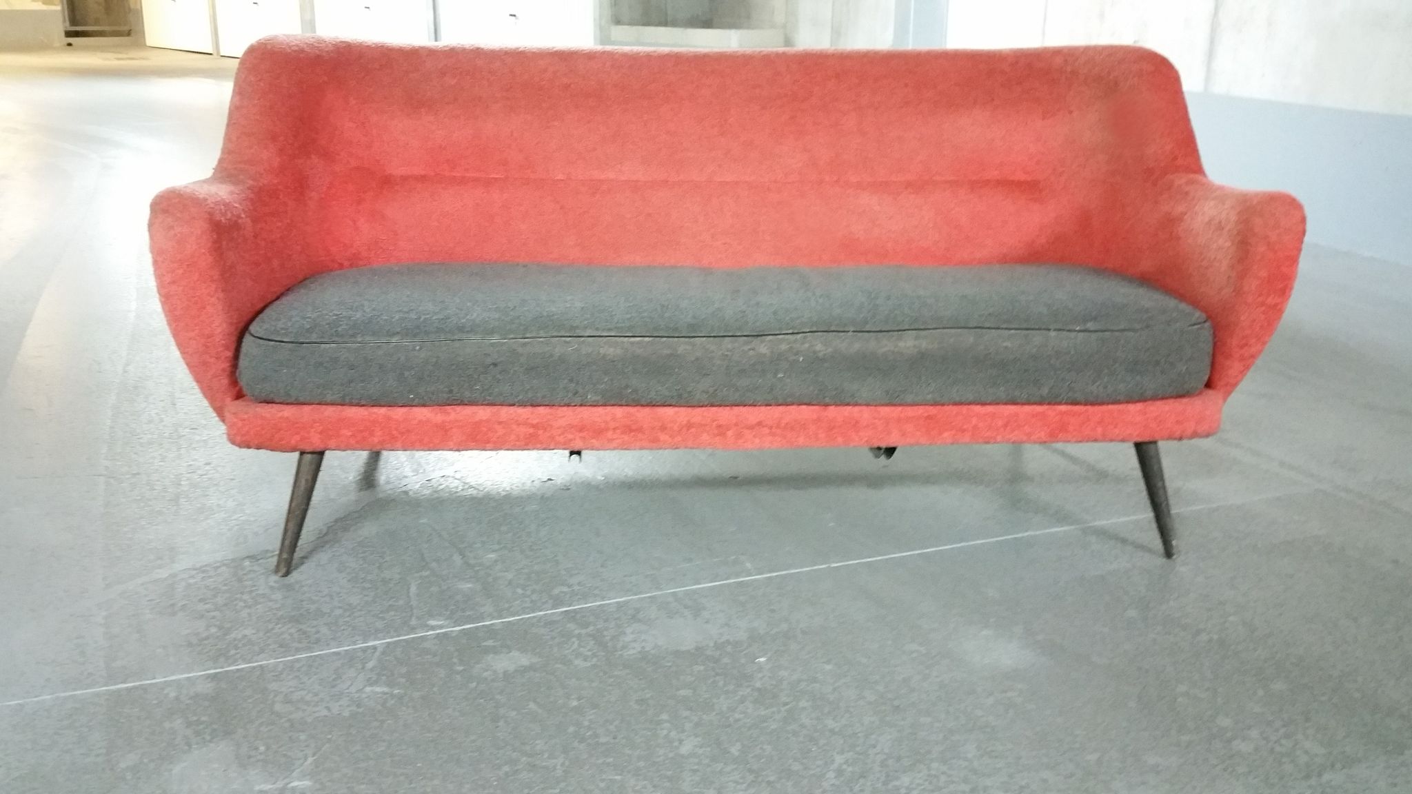 Set 1 1 armchair sofa organic years 50/60