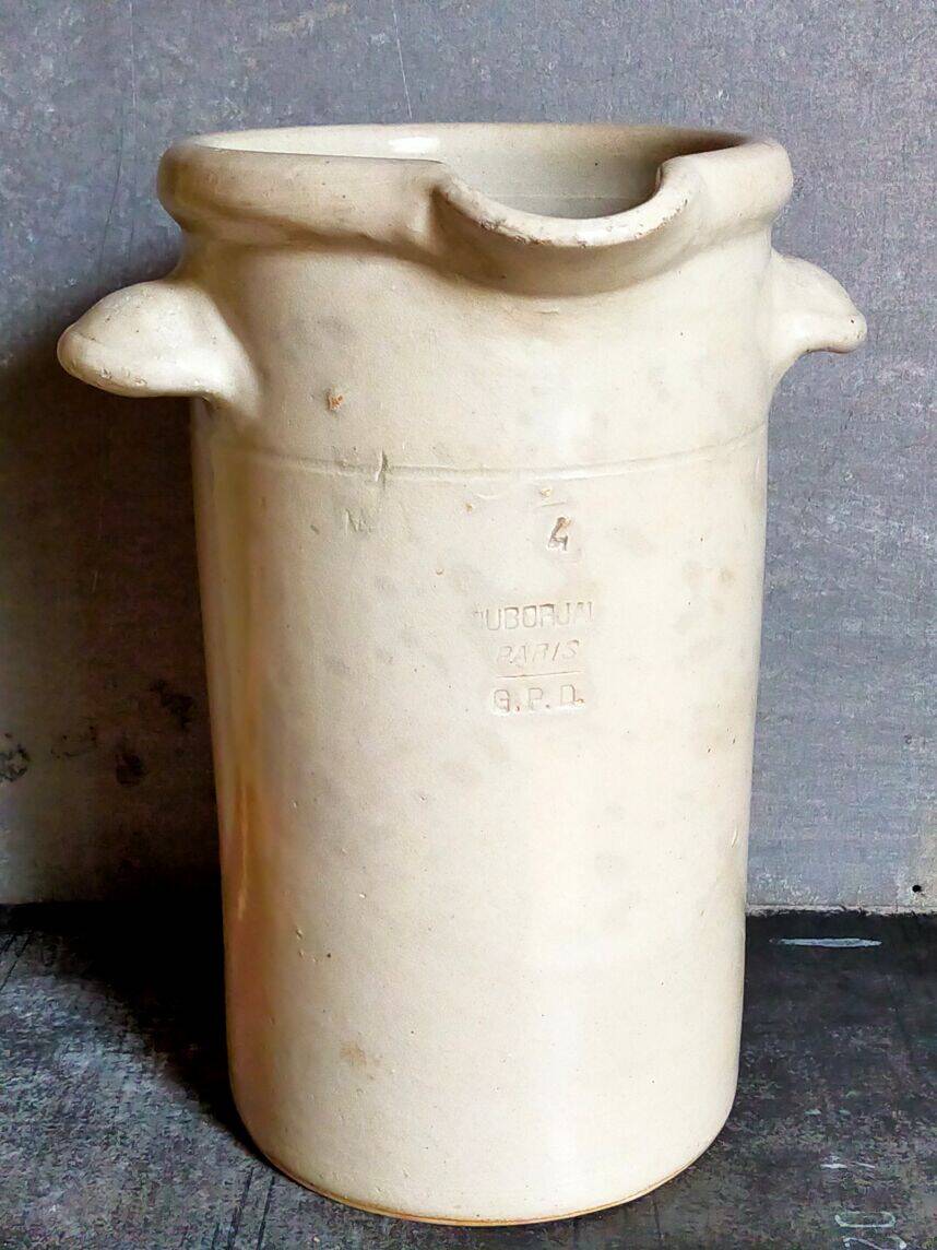 19th century stoneware vase 29 cm